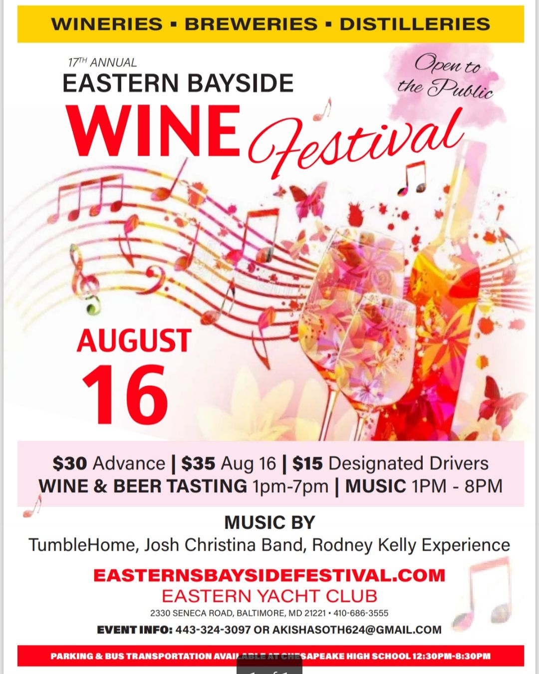 Eastern Bayside Wine Festival